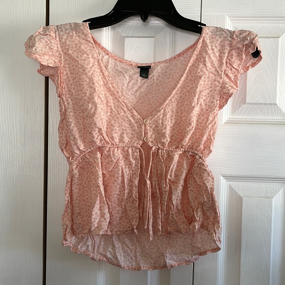 Wild Fable Flowy Crop Blouse